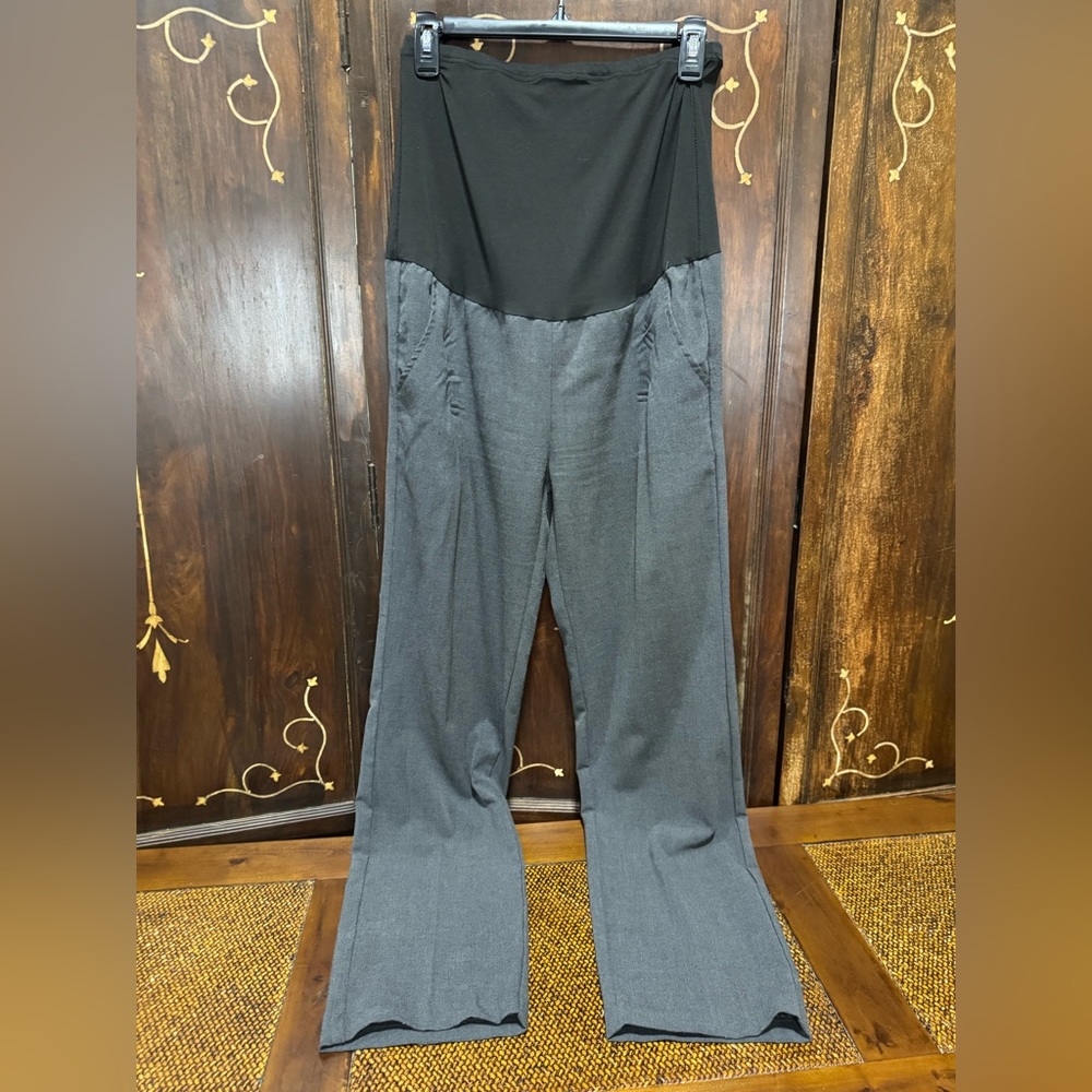 Oh! Mamma Gray Dress Pants